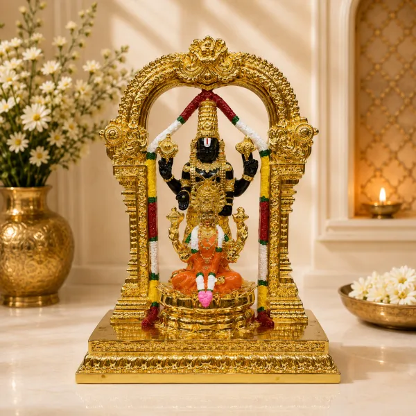 Laxmi Balaji Gold BTC (9 Inch)