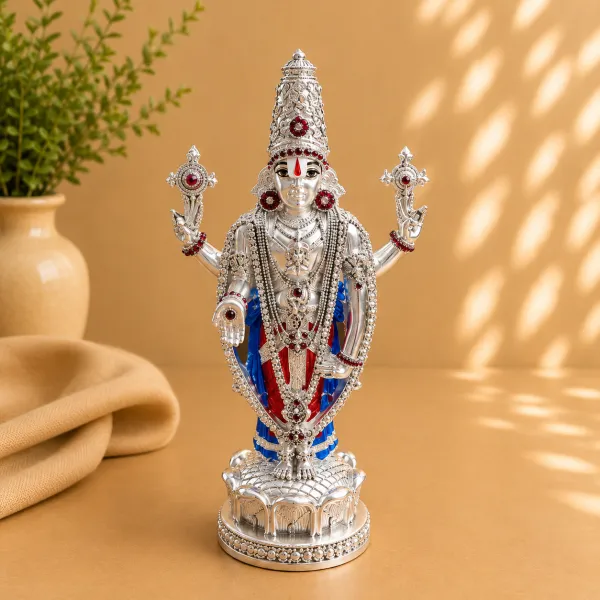 Kamal Balaji Silver Matt (8Inch)