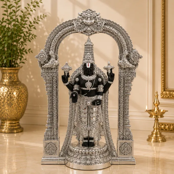 Mandap Balaji Silver BTC (12 Inch)