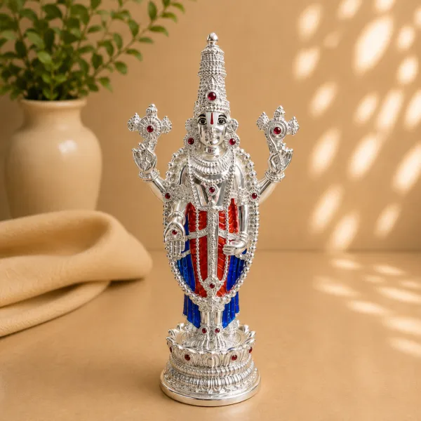 Kamal Balaji Silver Colour (7 Inch)