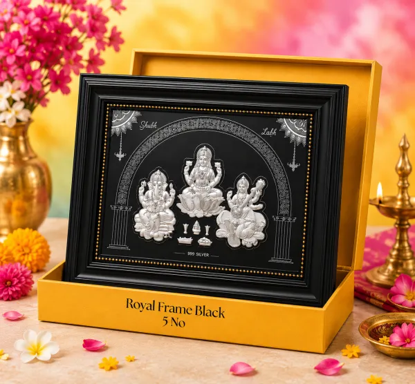 Royal Frame (Laxmi Ganesh Sarswati) Height -12