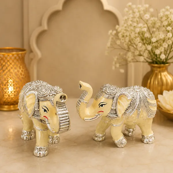 Aaravat Elephant Silver BTC (3Inch)