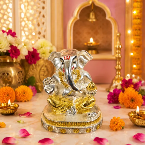 Taklu Ganesh 2Tone (3Inch)